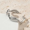304 Stainless Steel Cuff Open Rings for Women RJEW-L341-07A-P-3