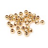 Brass Solid Beads KK-WH0034-02C-G-1