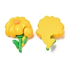 Opaque Resin Cabochons RESI-G072-04D-1