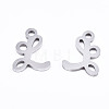 201 Stainless Steel Charms STAS-T044-217P-L-2