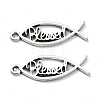 Tibetan Style Alloy Pendant X-TIBE-H142-06AS-1