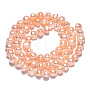 Natural Cultured Freshwater Pearl Beads Strands PEAR-N013-05J-4