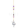 Crystal Glass Sun Catcher Pendant PW-WGCFB40-03-1