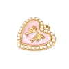 304 Stainless Steel Enamel Pendants LS-STAS-P430-05G-02-2