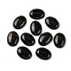 Natural Black Agate Cabochons G-L601-03F-02-1