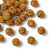 30Pcs Pave Disco Ball Beads RB-YW0001-14H-1