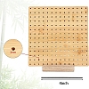 Square Bamboo Crochet Blocking Board for Handmade DIY Knitting & Crochet PW-WG04E2A-02-1