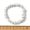 3Pcs 3 Styles Natural & Synthetic Mixed Gemstone Chip & Natural Cultured Freshwater Pearl Beaded Stretch Bracelets Set for Women BJEW-JB13762-01-4