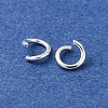 Brass Open Jump Rings KK-G604-08S-25-2