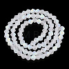 Imitate Austrian Crystal Bicone Frosted Glass Beads Strands EGLA-A039-T3mm-MB13-2