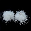 Mink Fur Pendants FIND-H012-04P-01A-1