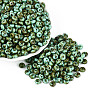 Picasso Glass Seed Beads SEED-N010-01F-1