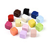 Opaque Acrylic Beads SACR-T018-16M-1