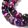 Natural Fire Crackle Agate Bead Strands G-K166-06F-10mm-01-6