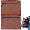 Cloth Zipper Jewelry Bag Gift Pouches ABAG-WH0040-53G-1