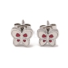 3 Pairs 3 Styles 304 Stainless Steel Enamel Stud Earrings for Women EJEW-K279-03P-2