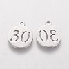 Non-Tarnish 201 Stainless Steel Charms STAS-Q201-T186-2