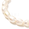 Vintage Natural Pearl Beaded Necklace for Birthday Mother's Day Gift NJEW-JN03680-4