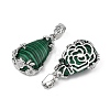 Natural & Synthetic Gemstone Pendants G-P393-P-3