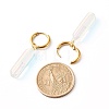 Transparent Laser Acrylic Dangle Hoop Earrings EJEW-JE04675-6