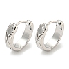 Brass Hoop Earrings EJEW-L211-010A-P-1