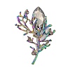 Alloy Rhinestone Brooches JEWB-M046-21B-1