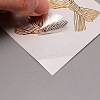 Bowknot Waterproof Paper Gift Tag Stickers DIY-WH0258-85-2