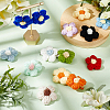 32Pcs 16 Colors Handmade Cotton Knitting Ornament Accessories DIY-AR0002-09-2