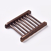 Natural Wooden Soap Case Holder AJEW-WH0105-56A-2