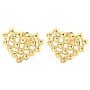 304 Stainless Steel Stud Earring for Women EJEW-C067-18G-1