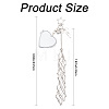 Stainless Steel Portable Lipstick Pouch Pendant Decorations HJEW-FS00105-4