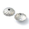 Non-Tarnish 304 Stainless Steel Bead Caps STAS-H149-26A-P-3