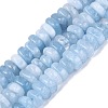 Dyed Natural Quartz Beads Strands G-N359-16A-05-2