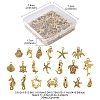Tibetan Style Alloy Pendants FIND-FS0003-95AG-4