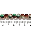 Christmas Theme Crackle Glass Beads Strands X1-CCG-C002-8mm-04-4