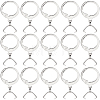 50Pcs 304 Stainless Steel Leverback Earring Finding STAS-BBC0002-50P-1