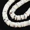 Natural Trochus Shell Beads Strands SSHEL-N034-163A-3