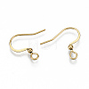 304 Stainless Steel Earring Hooks STAS-N092-103G-NR-3