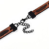 PU Leather Cord Bracelet Making MAK-TAC0002-04EB-04-5