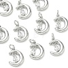 SHEGRACE Brass Micro Pave Cubic Zirconia Pendants XGRQ3D969-464P-1