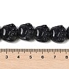 Synthetic Blue Goldstone Beads Strands G-M108-A02-01-3