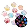 Two Tone Luminous Transparent Resin Beads RE-CBAC4C7-27-1