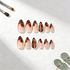 Leopard Print Resin Full Cover Press On False Nails MRMJ-WH20008-25-4