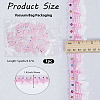 5Yards Polyester Lace Ribbon OCOR-GF0006-20B-2