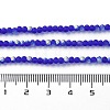 Imitation Jade Glass Beads Strands EGLA-A034-T2mm-MB06-5