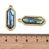 Natural Paua Shell Pendants SA-CBA11D7-20B-G-3