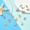 16Pcs 2 Colors 8 Styles Alloy Crystal Rhinestone Pendants FIND-YW0012-53-5