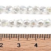 Electroplate Glass Beads Strands EGLA-D030-T4mm-B02-5