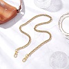 304 Stainless Steel Curb Chain Purse Chains AJEW-BA00160-02-1