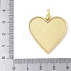 Brass Micro Pave Cubic Zirconia Pendants KK-K399-11G-4